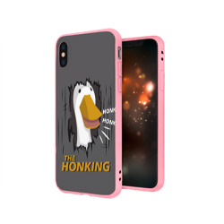 Чехол для iPhone X матовый The honking - фото 2