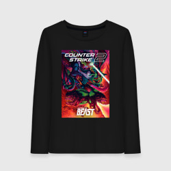 Женский лонгслив хлопок КС 2 hyperbeast