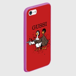 Чехол для iPhone 5/5S матовый Гусси из криминального чтиво - фото 2