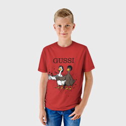 Детская футболка 3D Гусси из криминального чтиво - фото 2