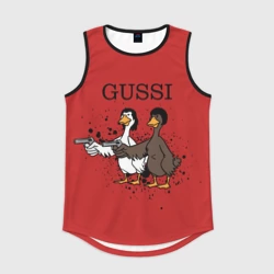 Мужская спортивная майка 3D Гусси из криминального чтиво