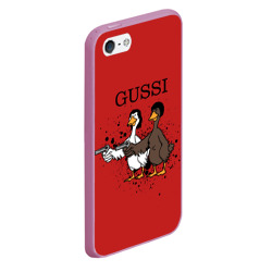 Чехол для iPhone 5/5S матовый Гусси из криминального чтиво - фото 2