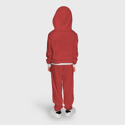 Детский костюм с толстовкой 3D Гусси из криминального чтиво, цвет белый - фото 4