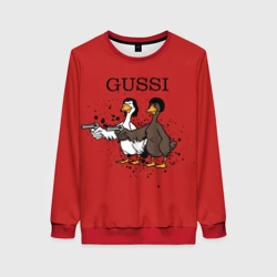 Женский свитшот 3D Гусси из криминального чтиво