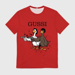 Мужская футболка 3D Гусси из криминального чтиво