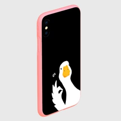 Чехол для iPhone XS Max матовый Ок гусь - фото 2