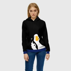 Женская толстовка 3D Ок гусь - фото 2