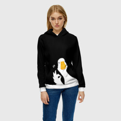 Женская толстовка 3D Ок гусь - фото 2