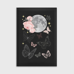 Ежедневник Полная луна - ночь - бабочки