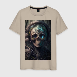 Dark-skelet – Мужская футболка хлопок с принтом купить со скидкой в -20%