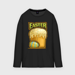 Мужской лонгслив oversize хлопок Easter