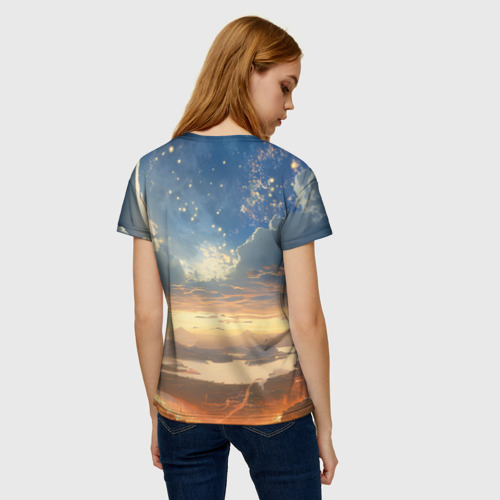 Женская футболка 3D Загадочный путешественник, цвет 3D печать - фото 4