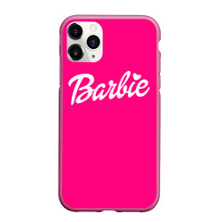 Чехол для iPhone 11 Pro матовый Барби розовая