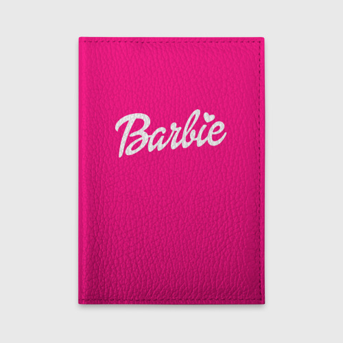 Обложка для автодокументов Барби розовая, цвет голубой