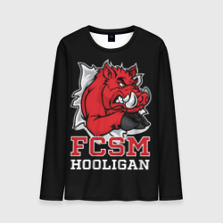 Мужской лонгслив 3D FCSM hooligan