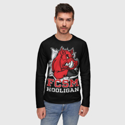 Мужской лонгслив 3D FCSM hooligan - фото 2