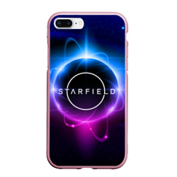 Чехол для iPhone 7Plus/8 Plus матовый Starfield space logo