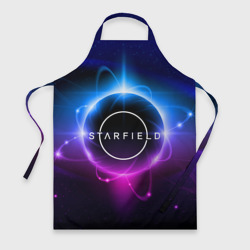 Фартук 3D Starfield space logo