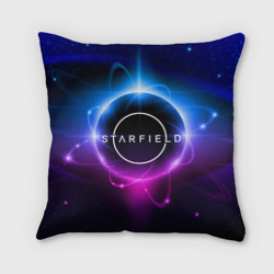 Подушка 3D Starfield space logo