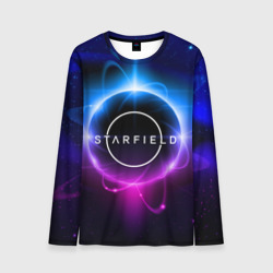 Starfield space logo – Мужской лонгслив 3D с принтом купить со скидкой в -20%