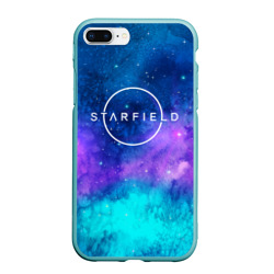 Чехол для iPhone 7Plus/8 Plus матовый Starfield  space logo