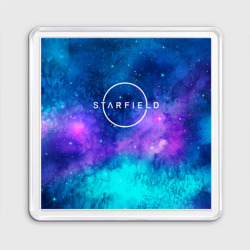 Магнит 55*55 Starfield  space logo