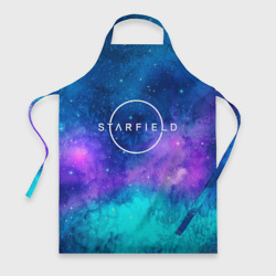 Фартук 3D Starfield  space logo