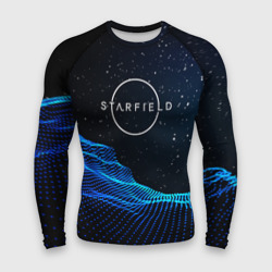 Мужской рашгард 3D Space logo Starfield