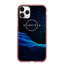 Чехол для iPhone 11 Pro Max матовый Space logo Starfield