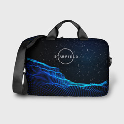 Сумка для ноутбука 3D Space logo Starfield