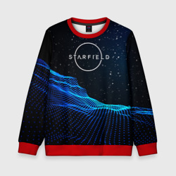 Детский свитшот 3D Space logo Starfield