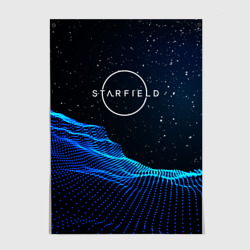 Постер Space logo Starfield