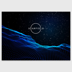 Поздравительная открытка Space logo Starfield