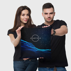 Подушка 3D Space logo Starfield - фото 2