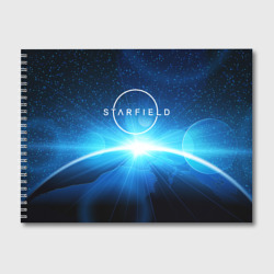 Альбом для рисования Logo Starfield space