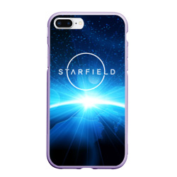 Чехол для iPhone 7Plus/8 Plus матовый Logo Starfield space
