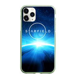 Чехол для iPhone 11 Pro матовый Logo Starfield space