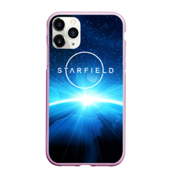 Чехол для iPhone 11 Pro Max матовый Logo Starfield space