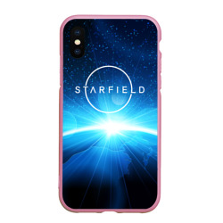 Чехол для iPhone XS Max матовый Logo Starfield space
