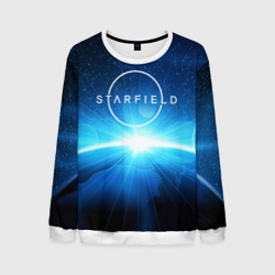 Мужской свитшот 3D Logo Starfield space