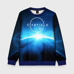 Детский свитшот 3D Logo Starfield space