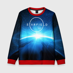 Детский свитшот 3D Logo Starfield space