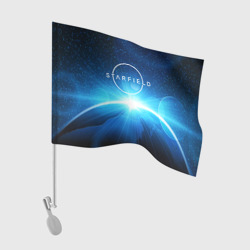 Флаг для автомобиля Logo Starfield space