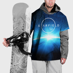 Накидка на куртку 3D Logo Starfield space