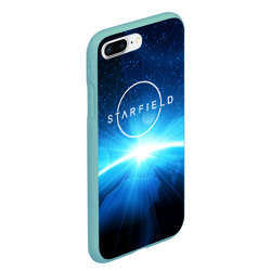 Чехол для iPhone 7Plus/8 Plus матовый Logo Starfield space - фото 2