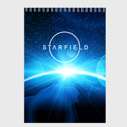 Скетчбук Logo Starfield space