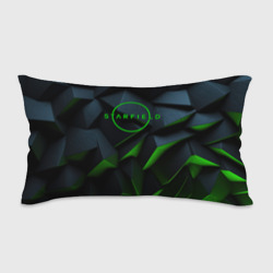 Подушка 3D антистресс Starfield black green logo