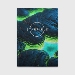 Обложка для автодокументов Starfield blue green logo