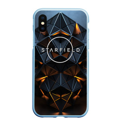 Чехол для iPhone XS Max матовый Starfield space texture