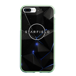 Чехол для iPhone 7Plus/8 Plus матовый Starfield black stars